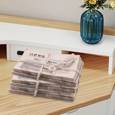 Giornale per Casa Delle Bambole in Scala 1:12 Forniture Fai-da-te Mini Giornale - Immagine 1 di 4