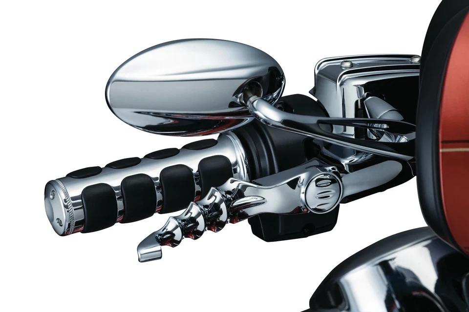 Kuryakyn 6180 ISO Grips Honda Gold Wing Models Chrome - Image 1 of 1
