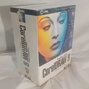 CorelDRAW 9 ¡NUEVO PRECINTADO! CD-ROM de software para PC Corel Graphics Suite - De colección - Imagen 1 de 4