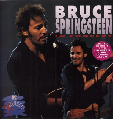 Bruce Springsteen En Concert MTV Unplugged Double LP Vinyle Pays-Bas Columbia - Photo 1/4