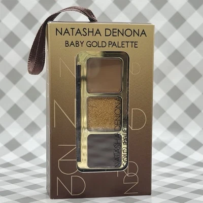 Natasha Denona Baby Gold Palette Eyeshadow Trio Ornament Ltd Ed ••BNIB••🎁 - Image 1 of 4