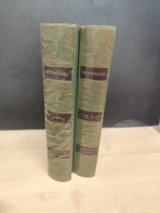 LIBRO GIACOMO LEOPARDI POESIE E PROSE 2 VOLUMI CLASSICI UTET (Max) - Foto 1 di 7