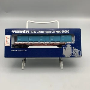 Vintage Tomix 2737 JNR Freight Car KOKI 50000 N Scale Gauge Tomy Japan RARE - Picture 1 of 22