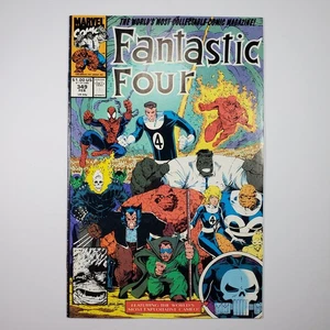 Marvel Comics Fantastic Four #349 Sehr guter Erhaltungszustand 1991 Hulk Spider-Man Wolverine Ghost Rider - Bild 1 von 8