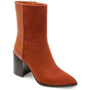 Journee Collection Womens Sharlie  Dressy Pull On Ankle Boots Shoes BHFO 5270 - Picture 1 of 2