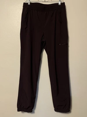 Eddie Bauer Women's Fleece Lined Pants UPF 50+ Functional Pocket Size 8 Purple - Image 1 of 4