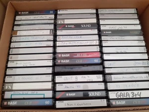 45 bespielte MC Kassetten Musikkassetten Konvolut Sony BASF TDK - Bild 1 von 2
