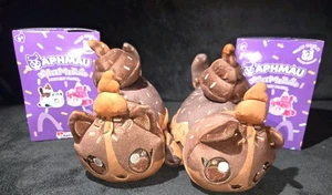 Aphmau MeeMeows 6 Zoll Plüsch Eis Serie SCHOKOLADENKATZE VERFÜGBAR SELTEN SAUBER  - Bild 1 von 7