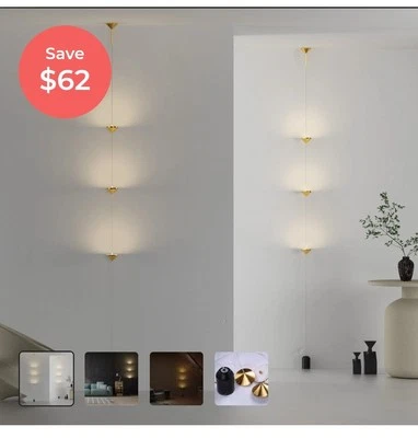 Marble 3 Head Flexible Floor Lamp - Image 1 of 4