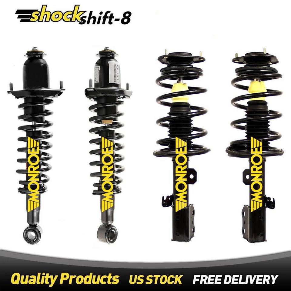 Monroe Front Rear Strut & Coil Spring for Toyota Matrix 1.8L 2003-2008 - Image 1 of 1