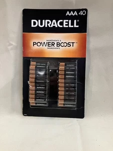 40 AAA Duracell Coppertop Alkaline Batteries - Picture 1 of 2