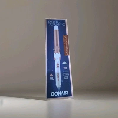 Conair Double Ceramic 1-inch Curling Iron - Instant Heat- Lasting Curls - Image 1 of 4