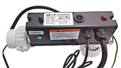 LX Whirlpool Heizung H30-R2, L-Form, mit Sensorkabel - Bild 1 von 3