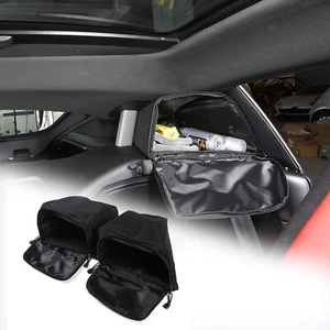 Bolsa de almacenamiento de vidrio triángulo trasero para coche bolsa de herramientas para Jaguar F-TYPE 2013-2024 - Imagen 1 de 12