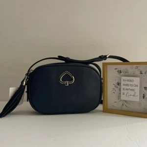 ๐ผ๐ฆ Borsa a tracolla Kate Spade ๐ผ๐ฆ in pelle navy per fotocamera ๐ผ W8 - Foto 1 di 10