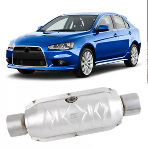 For Mitsubishi Lancer 2011-17 2.5" In/Out Catalytic Converter EPA StainlessSteel - Picture 1 of 19