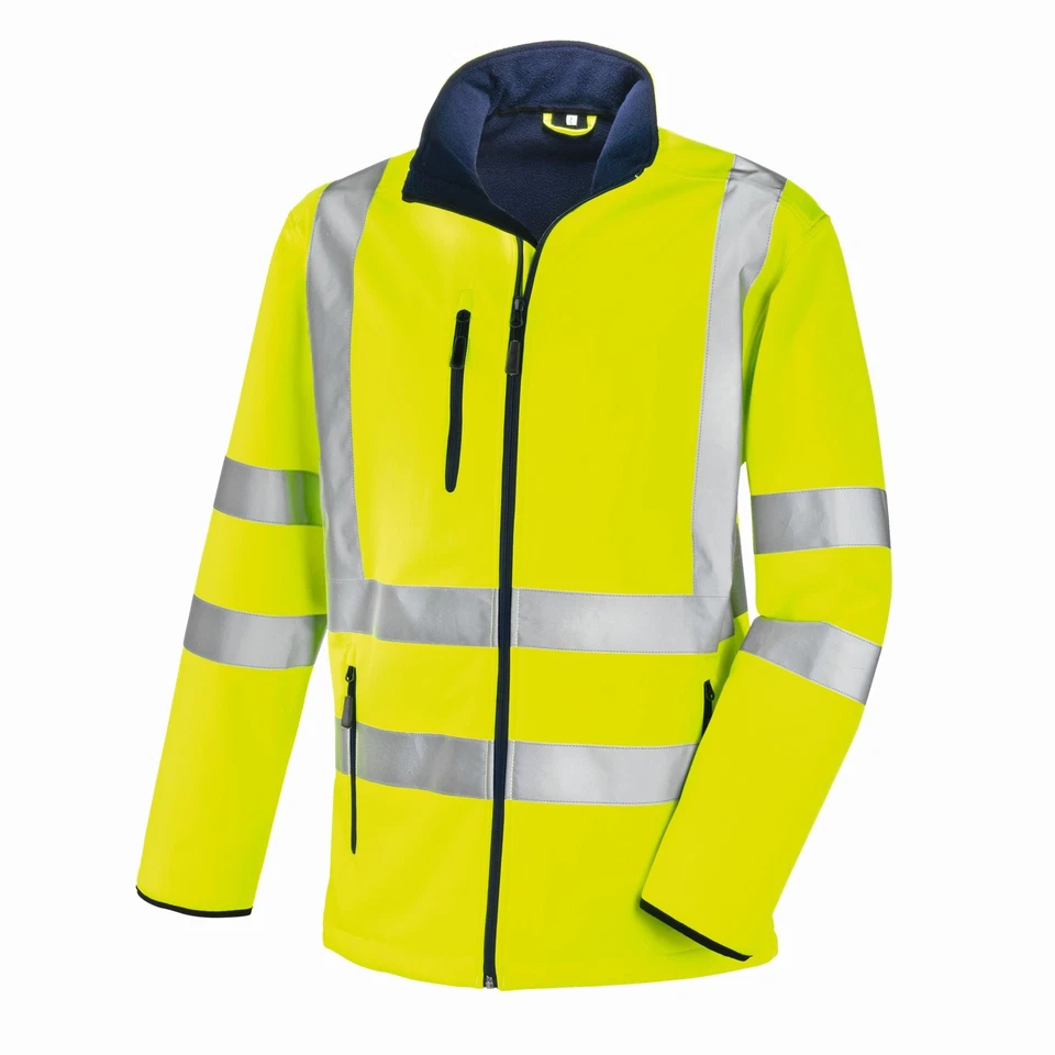 teXXor Warn-Wetterschutz-Softshelljacke Niagara Leuchtgelb - Bild 1 von 1