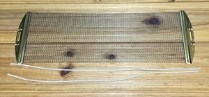 Fili rullante acciaio al carbonio linguetta ottone 14" 42 fili - Foto 1 di 5