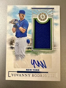 2024 Panini Boys Of Summer Yovanny Rodriguez 69/99 Prospect Material Auto Mets - Picture 1 of 2