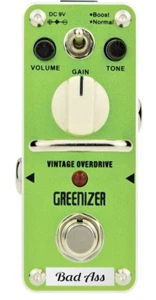 Greenizer Vintage Overdrive Guitar effects Pedal - Picture 1 of 8