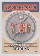 2013 Panini Cooperstown Collection Numbers Game Cy Young #14 HOF