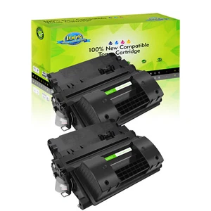 2PK High Yield CC364X 64X Black Toner Cartridge For HP LaserJet P4015tn Printer - Imagen 1 de 10