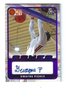 2021-22 Leaf Memories '90 Purple #BADP1 Dwayne Pierce - Picture 1 of 2