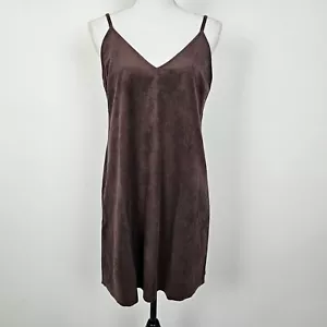 Wilfred Free Vestito Donna Marrone Medio Ecopelle Scamosciata Slip Cioccolato Minimalista - Foto 1 di 17