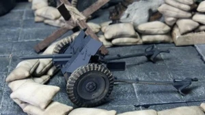 1/18 3d printed tank German 3.7cm Pak 36 Anti-Tank Gun - Picture 1 of 4