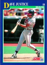 1991 Score Baseball Commons and Stars - Complete Your Set Cards #1 - #250