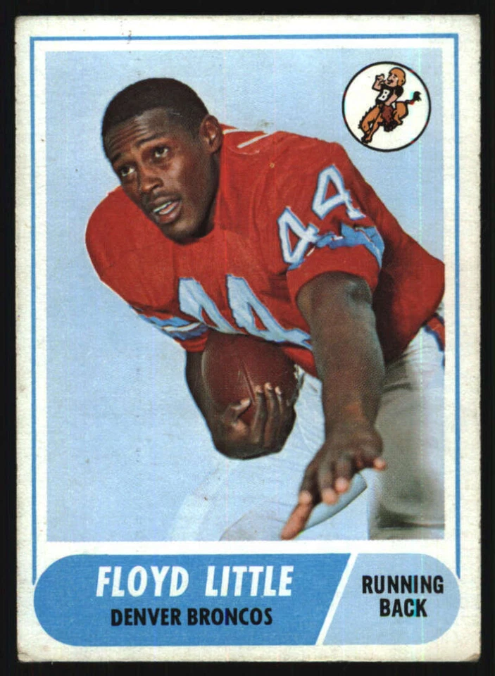 1968 Topps #173 Floyd Little VG/VGEX RC Rookie Broncos 576417 - Image 1 of 2