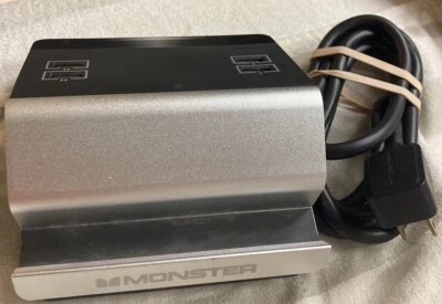 Monster USB FAST CHARGER Power Home Charging Station with 4 USB Ports 6ft Cord - Image 1 of 3