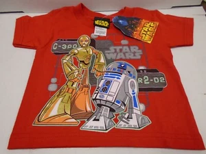 Star Wars C3-PO R2-D2 niño pequeño talla 2T 110819AMT4 - Imagen 1 de 1