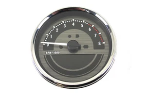 HARLEY AEE 5 inch Dakota Style Speedometer Black fits 2004-2013 FLHR, 2004-2013 - Picture 1 of 4