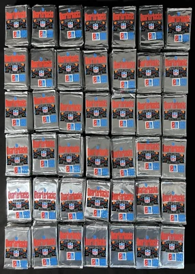 1991 Upper Deck Domino's The Quarterbacks Challenge Lot of 10 Packs - Image 1 of 3