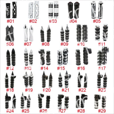 Empuñaduras de manillar de 1" para Honda VTX1800 R C S T N F VTX1300 C R S T retro Foto 1 de 4