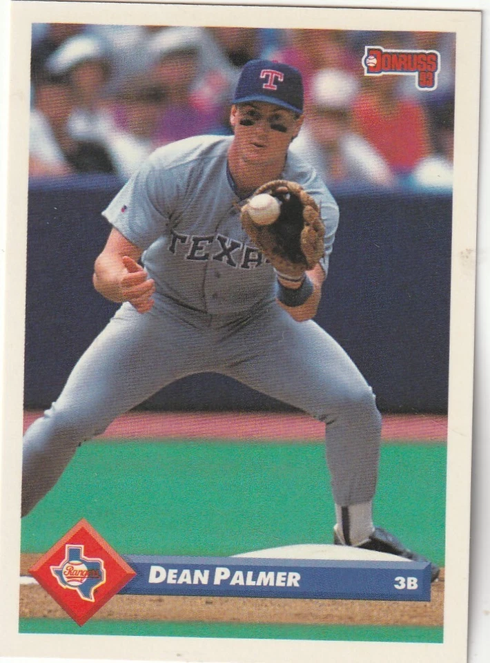 FREE SHIPPING-MINT-1993 Donruss Dean Palmer #339 RANGERS PLUS BONUS CARDS - Image 1 of 1