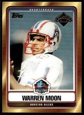 2006 Topps HOFT-WM Warren Moon  Houston Oilers  Football Card