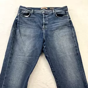 7 For All Mankind Damen Jeans 34 Josefina Luxe Vintage High Waist Button Fly - Bild 1 von 7
