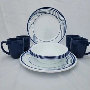 ♻️ Corelle Vive Flo 11-Pc Dinnerware Set - Picture 1 of 6