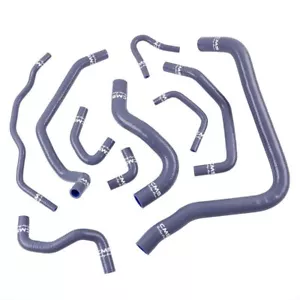 Gray Silicone Heater Radiator Hose Kit for 89-93 Honda Accord MK4 CB7 F22A F20A - Picture 1 of 24