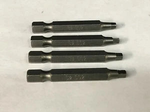Brocas de inserción cuadradas 4 PK #2 - 2" de largo - Imagen 1 de 2