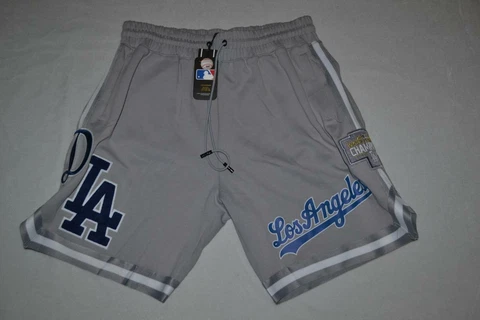 PRO STANDARD LOS ANGELES DODGERS  LOGO GREY  MENS SHORTS ALL SIZES NEW Cover