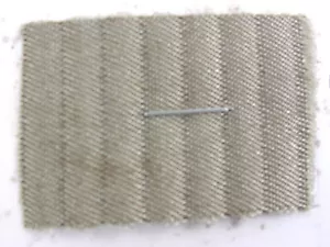 1967 AMC REBEL 770 OEM SEAT UPHOLSTERY TAN CLOTH FABRIC - Bild 1 von 1