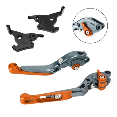 Adjustable Clutch Brake Lever fit for YAMAHA XMAX 300 2023-2025 Orange Foto 1 de 4
