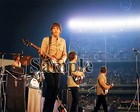 1965 The Beatles on Stage Paul McCartney John Lennon Color 8 X 10 Photo Picture