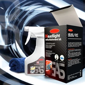 Headlights Liquid Polymer Headlight Chemical Polish Repair Fluid Refurbish GXS - Picture 1 of 20
