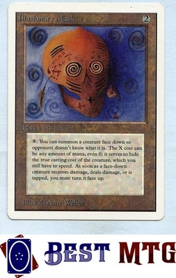 Magic The Gathering MTG Illusionary Mask 250 #B Unlimited Edition - Image 1 of 2
