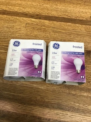 G E Frosted Appliance (4 Pack) 15 Watt A15 Light Bulb with Medium Base - Image 1 of 4