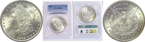 1885 $1 Morgan Dollar PCGS MS-66 - Picture 1 of 3